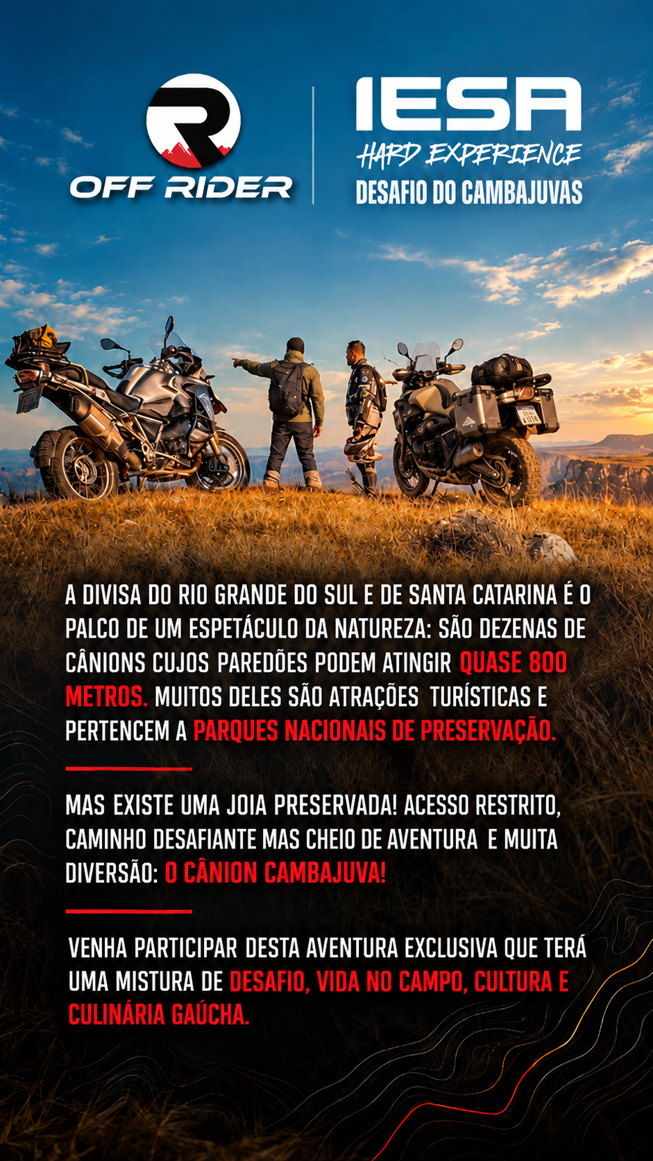 Apresentação do Desafio do Cambajuva